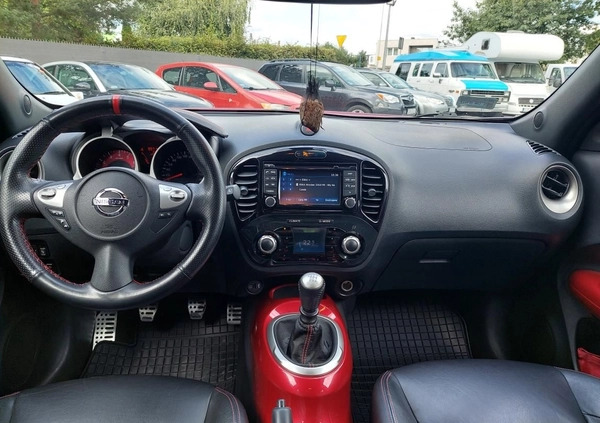 Nissan Juke cena 43900 przebieg: 90714, rok produkcji 2010 z Ińsko małe 79